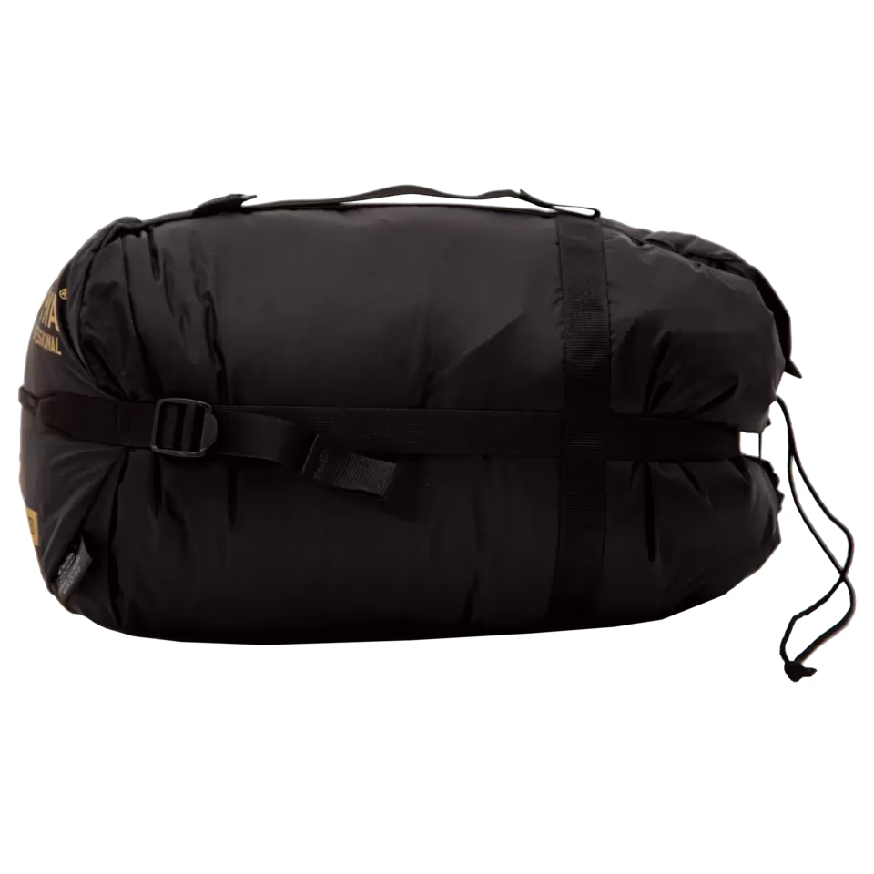 Carinthia Compression bag in black color for sleeping bags and jackets